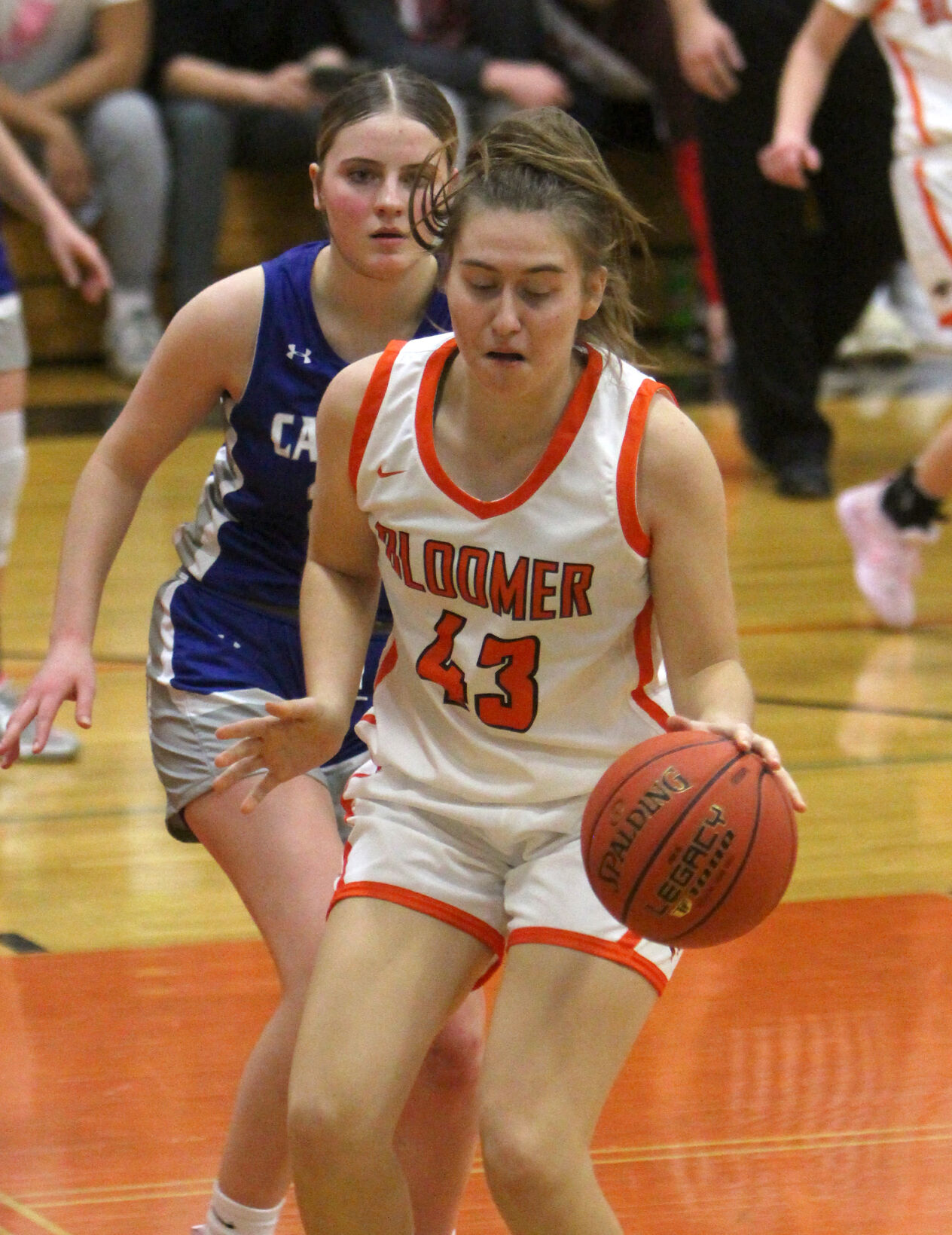 Cameron at Bloomer girls basketball 1-16-23